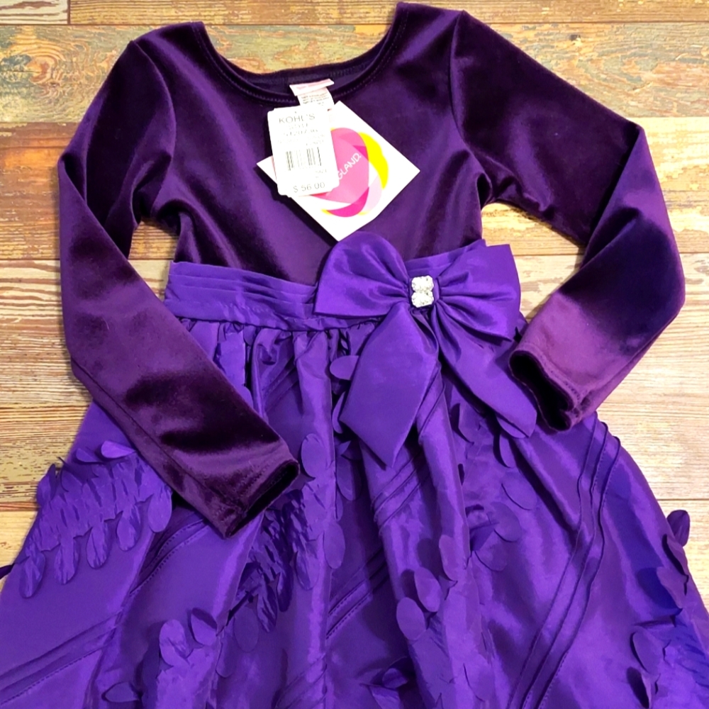 Girls Purple Youngland Dress